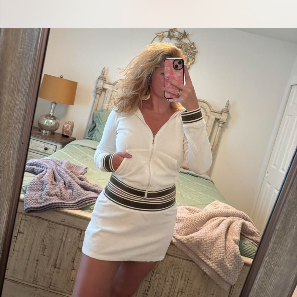 Juicy couture vintage skirt set